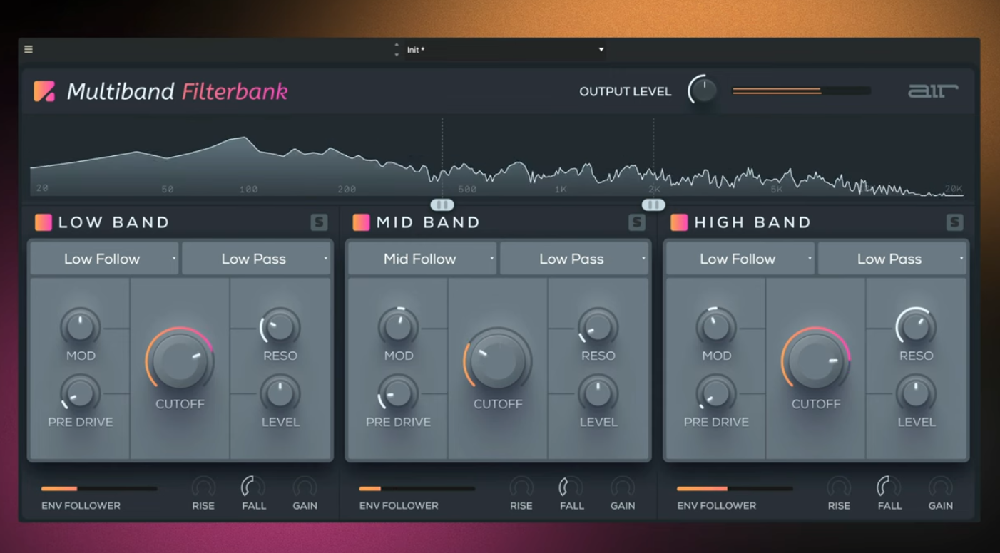 Air Music Tech Multiband Filterbank